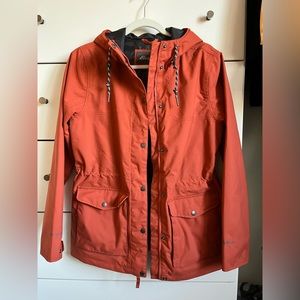 Eddie Bauer, red fall jacket, small